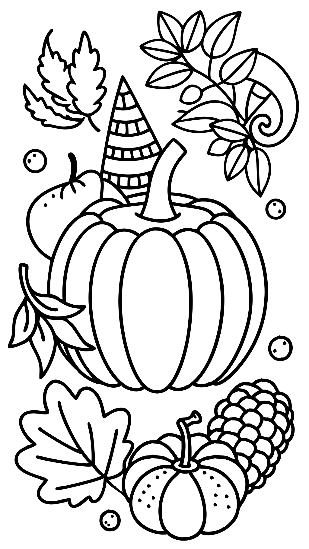 free printable coloring thanksgiving pages